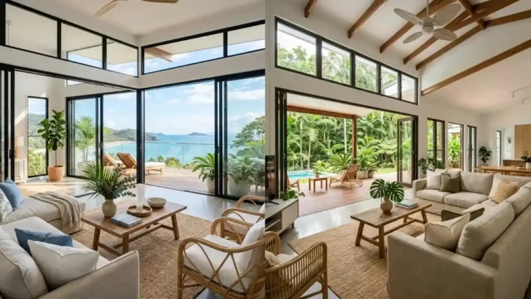 25 Queensland Living Room Ideas with a Tropical Resort Feel