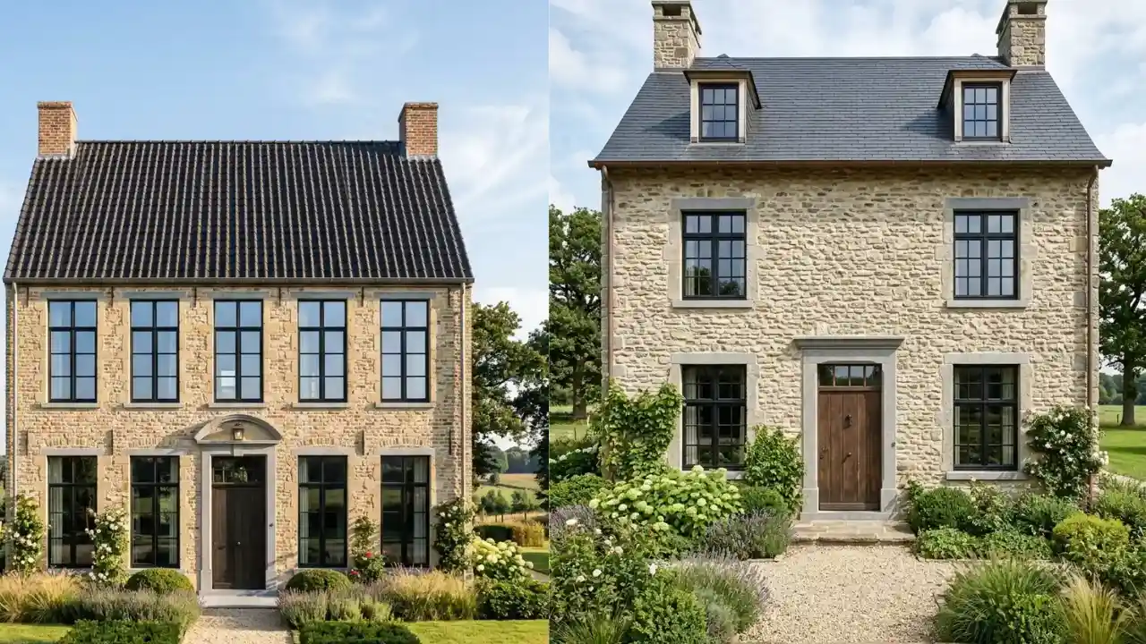 40 Belgian Farmhouse Exterior Ideas with Timeless Luxury