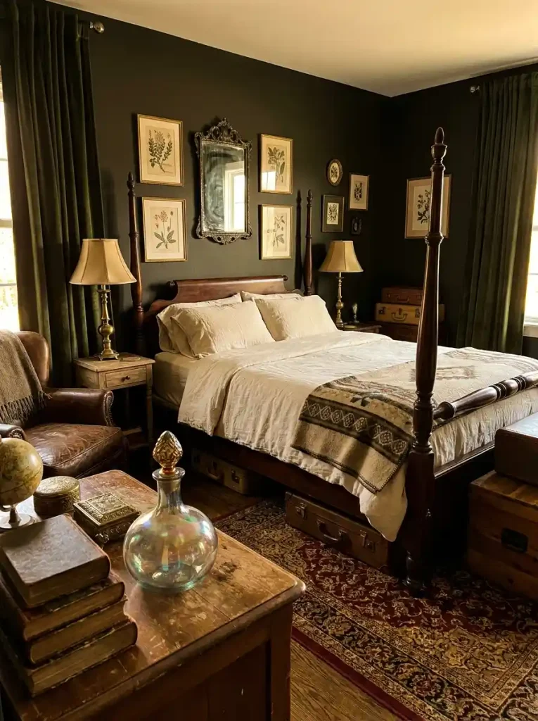 13. Vintage Genie Bottle Bedroom