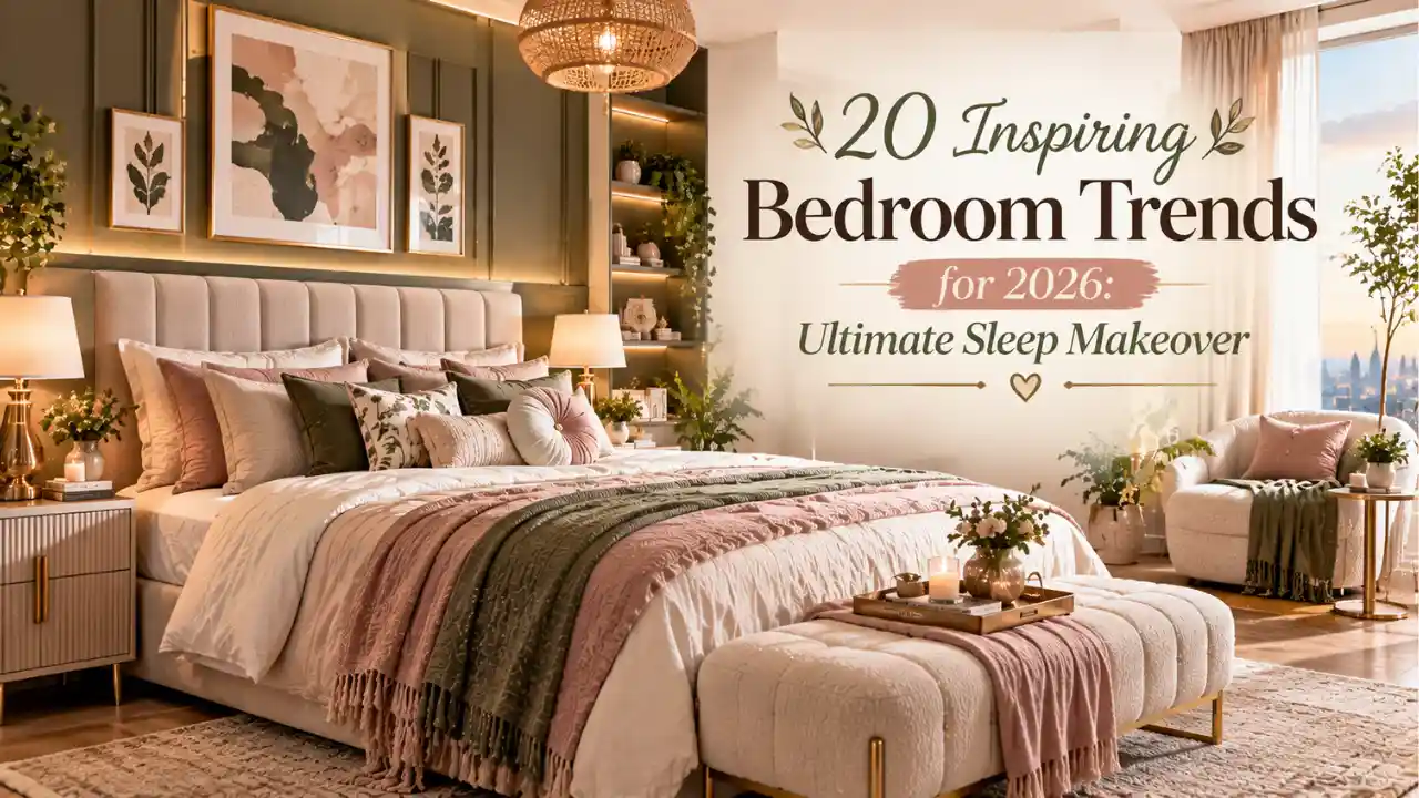 20 Inspiring Bedroom Trends for 2026 Ultimate Sleep Makeover