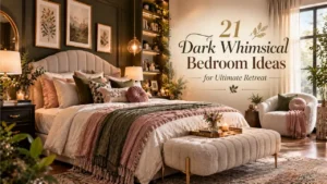 21 Beautiful Dark Whimsical Bedroom Ideas for Ultimate Retreat