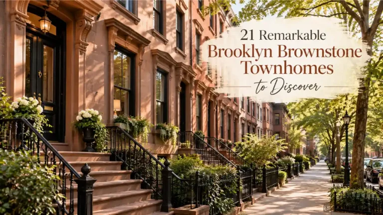 21 Remarkable Brooklyn Brownstone Townhomes to Discover