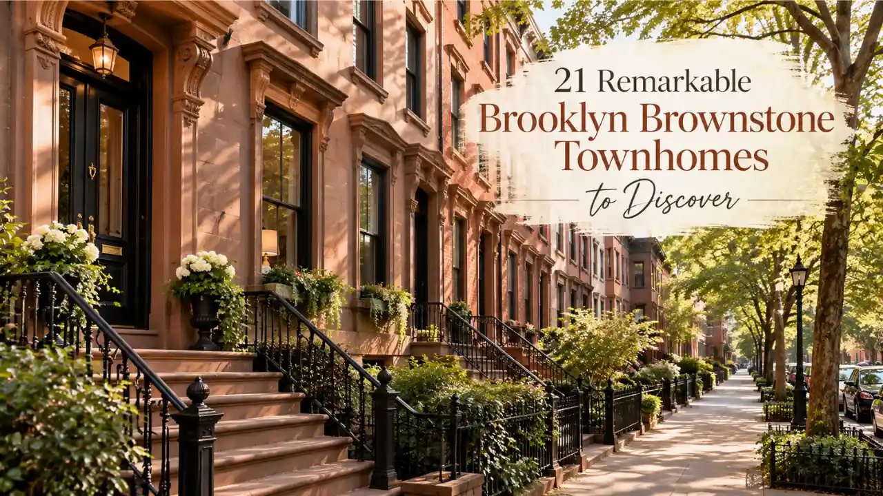 21 Remarkable Brooklyn Brownstone Townhomes to Discover