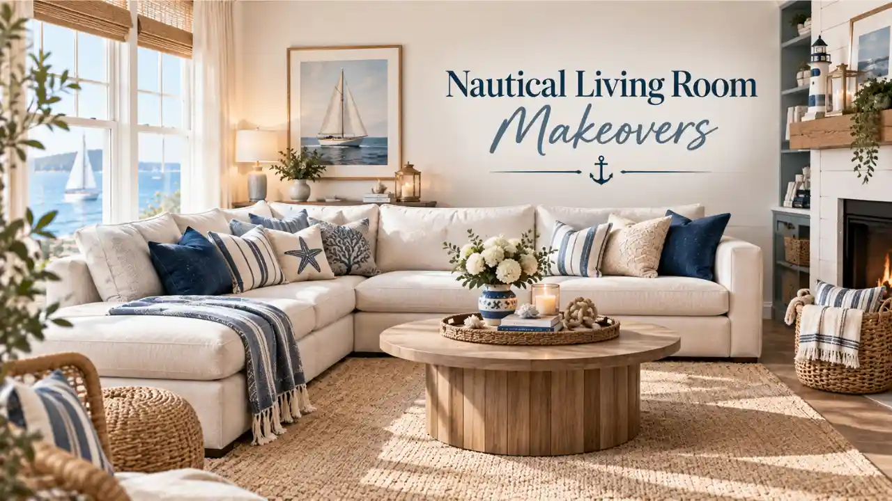 23 Beautiful Nautical Living Room Makeovers for a Stunning Look