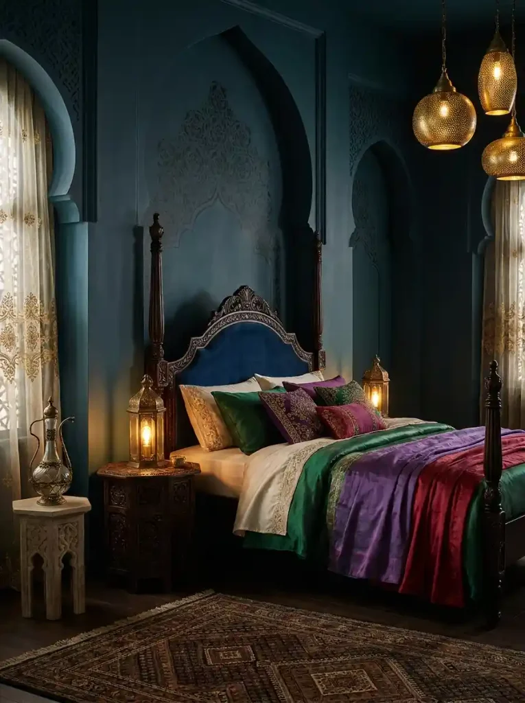 6. Arabian-Inspired Genie Bedroom