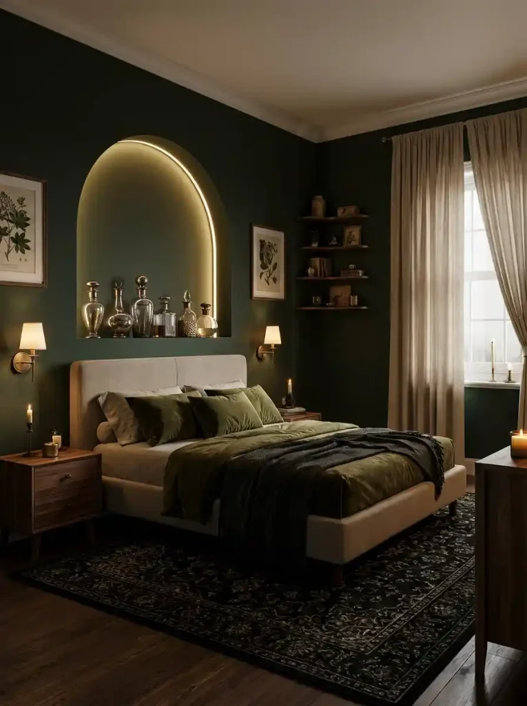 8. Magical Bottle Display Bedroom