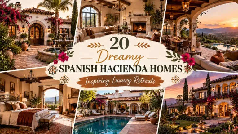 20 Dreamy Spanish Hacienda Homes Inspiring Luxury Retreat