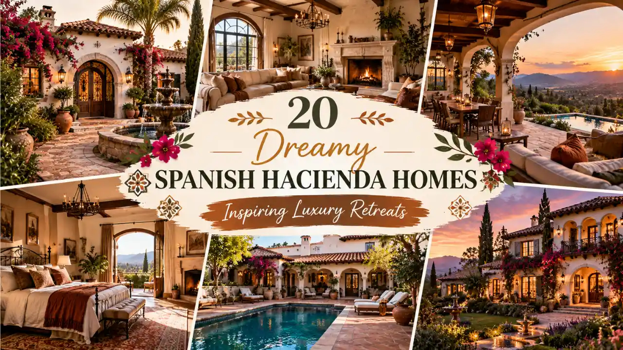 20 Dreamy Spanish Hacienda Homes Inspiring Luxury Retreat