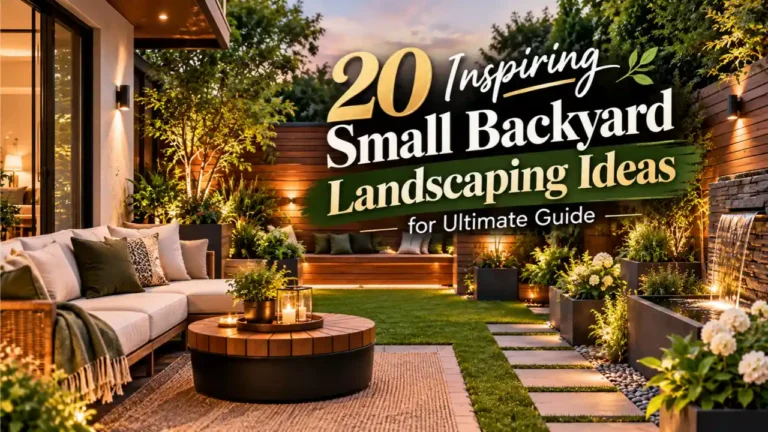 20 Inspiring Small Backyard Landscaping Ideas for Ultimate Guide