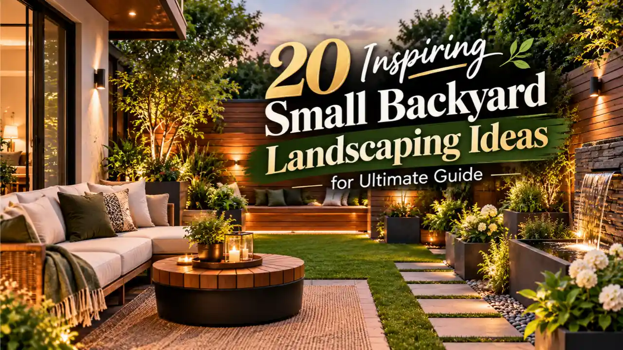 20 Inspiring Small Backyard Landscaping Ideas for Ultimate Guide