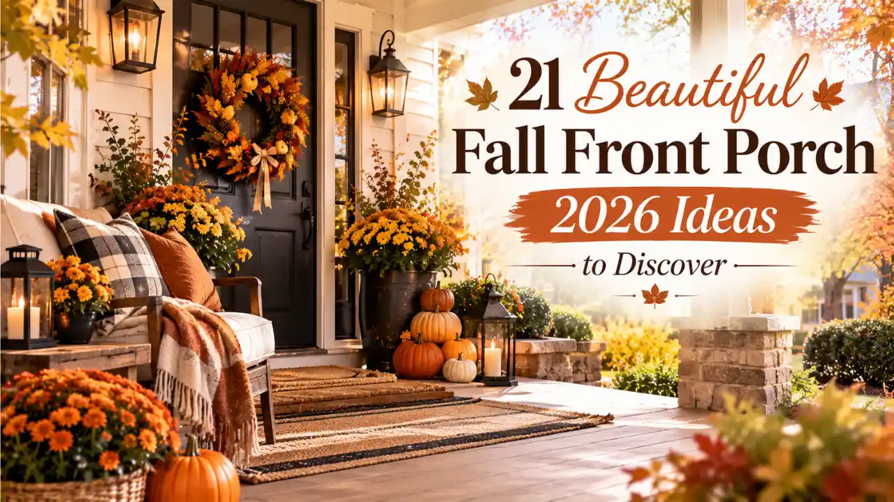 21 Beautiful Fall Front Porch 2026 Ideas to Discover